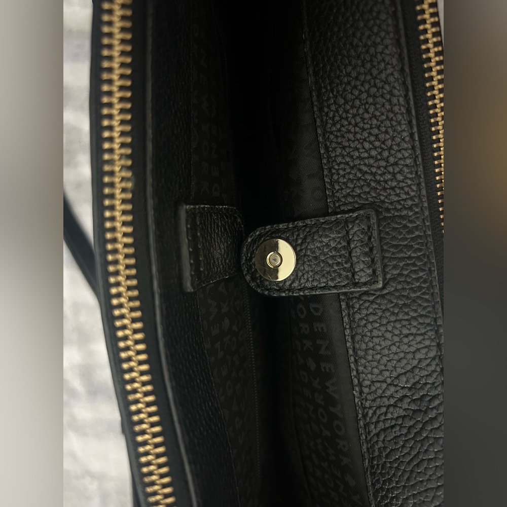 Kate Spade Black Leather Tote Bag - Picture 4 of 4
